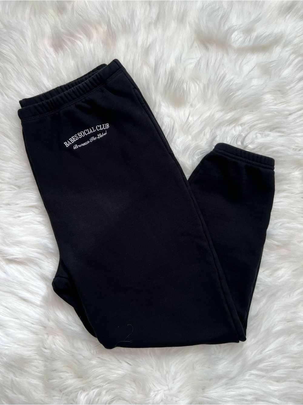BRUNETTE THE LABEL “BABES SOCIAL CLUB” BEST FRIEND JOGGER